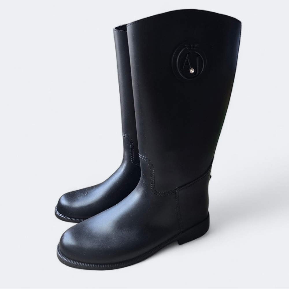 New Armani Jeans Rain Boots View 3